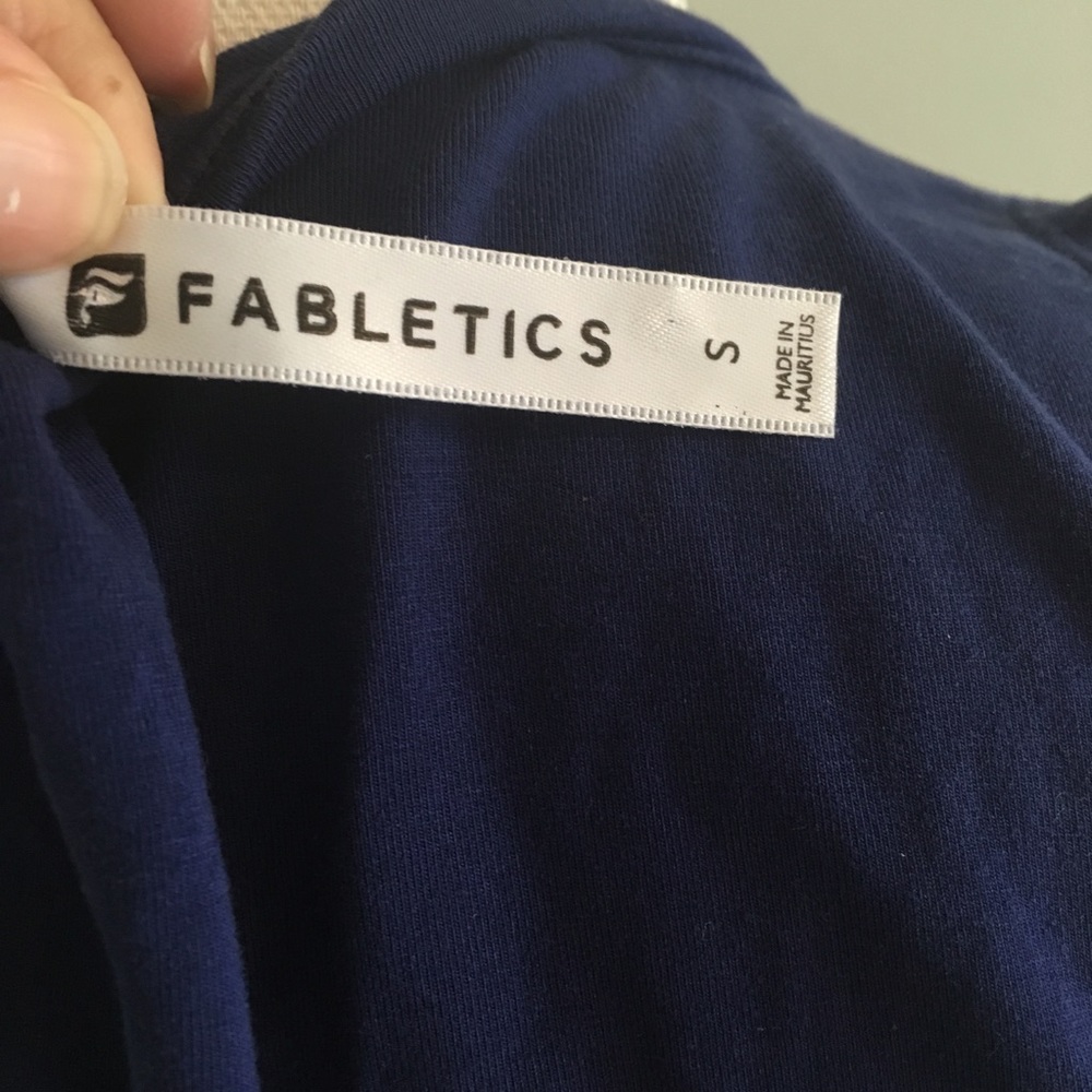 Fabletics Loretta Tank in Navy - Picture 6 of 8